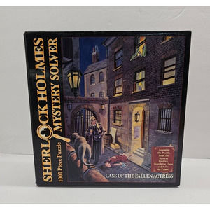 Sherlock Holmes The Kent Chapel Murder Mystery Solver 1000 Piece Puzzle